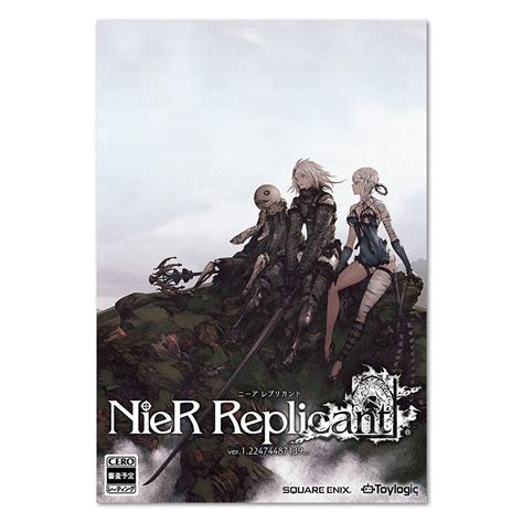 nier replicant poster|nier replicant official art.